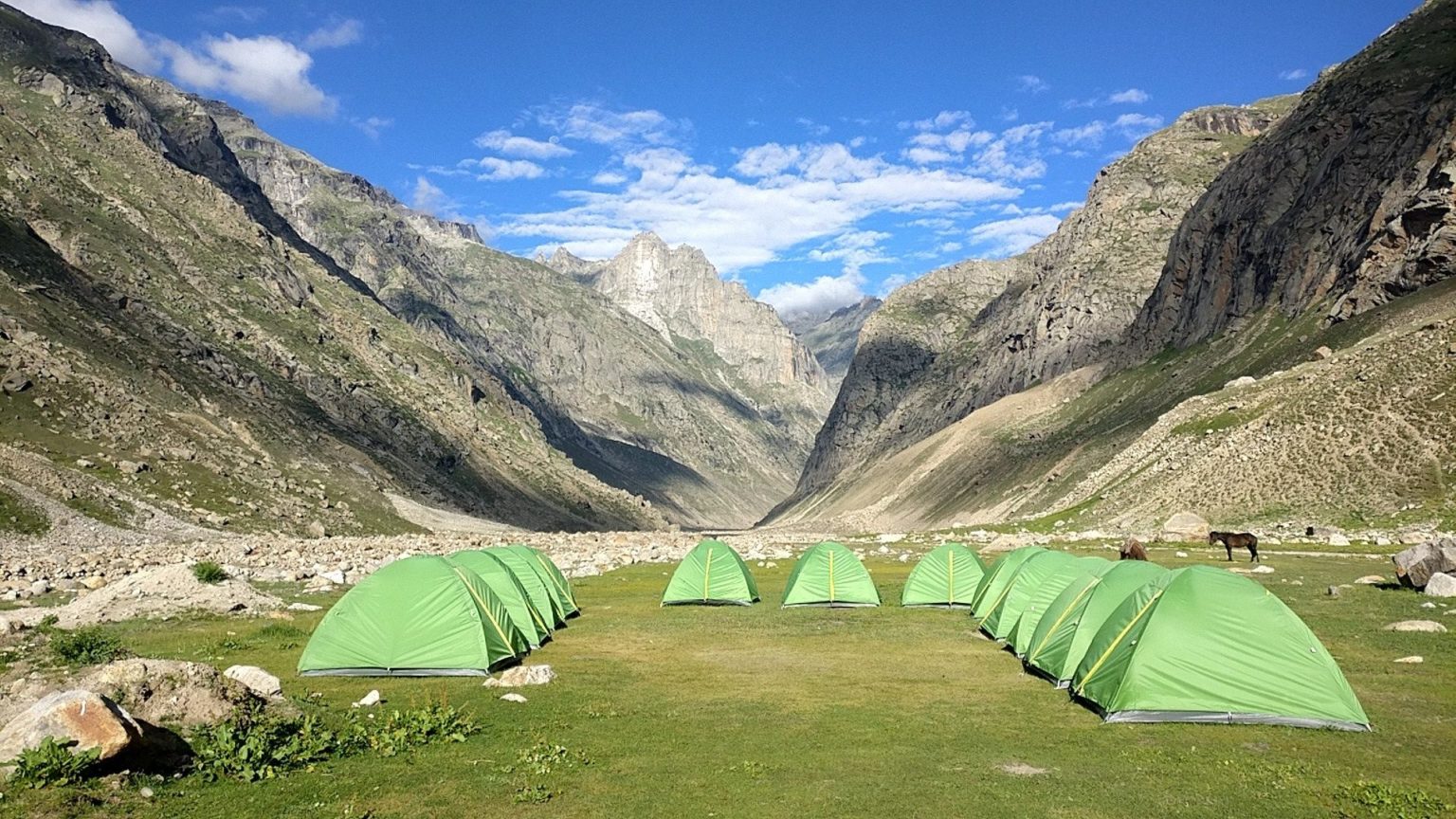 Mountain camp stay in Kaza