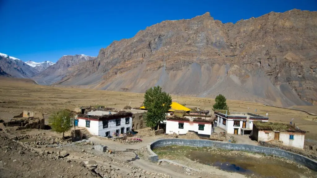 Camping in Kaza, Spiti Valley